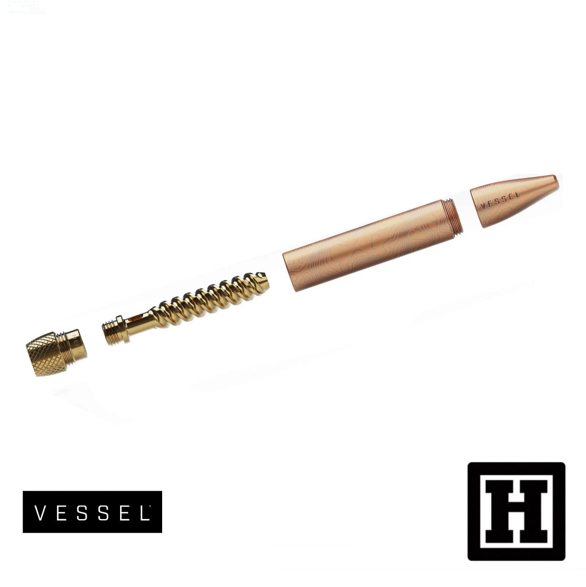 VESSEL Helix 螺旋氣流 金屬菸斗