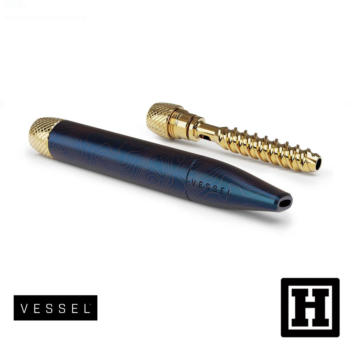 VESSEL Helix 螺旋氣流 金屬菸斗