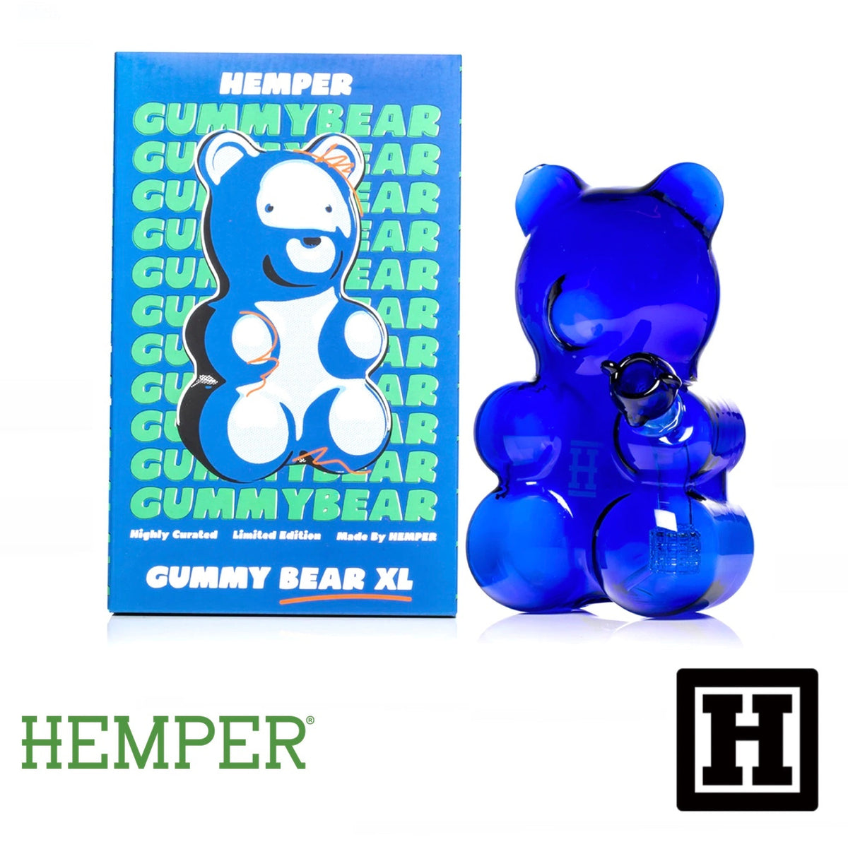 HEMPER Gummy Bear 8.5吋 大熊軟糖 玻璃藝術品 (BONG)