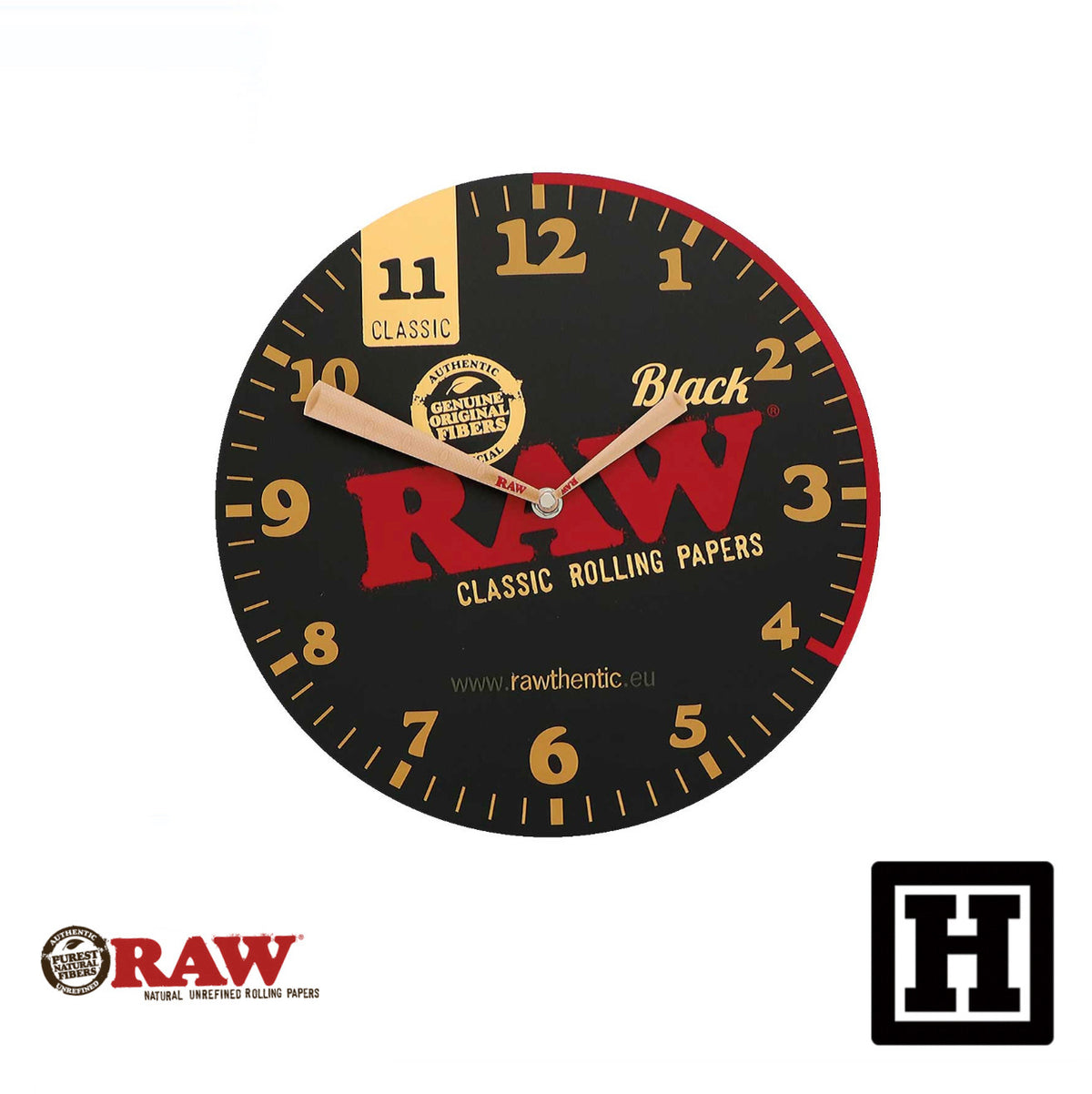 RAW Black Clock 黑標 時鐘