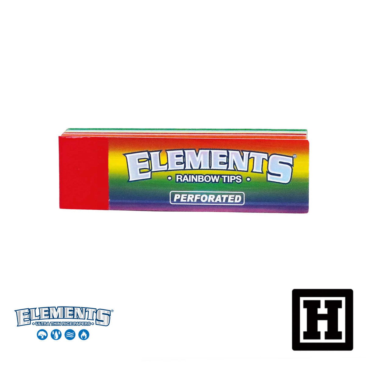 ELEMENTS Rainbow Tips 彩虹 紙濾嘴
