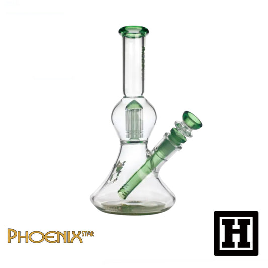 Phoenix Star 10吋 水母型過濾 玻璃藝術品 (BONG)