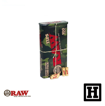 RAW Pre-Rolled Tips 預捲紙濾嘴 「迷彩限定」