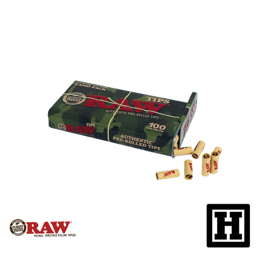 RAW Pre-Rolled Tips 預捲紙濾嘴 「迷彩限定」