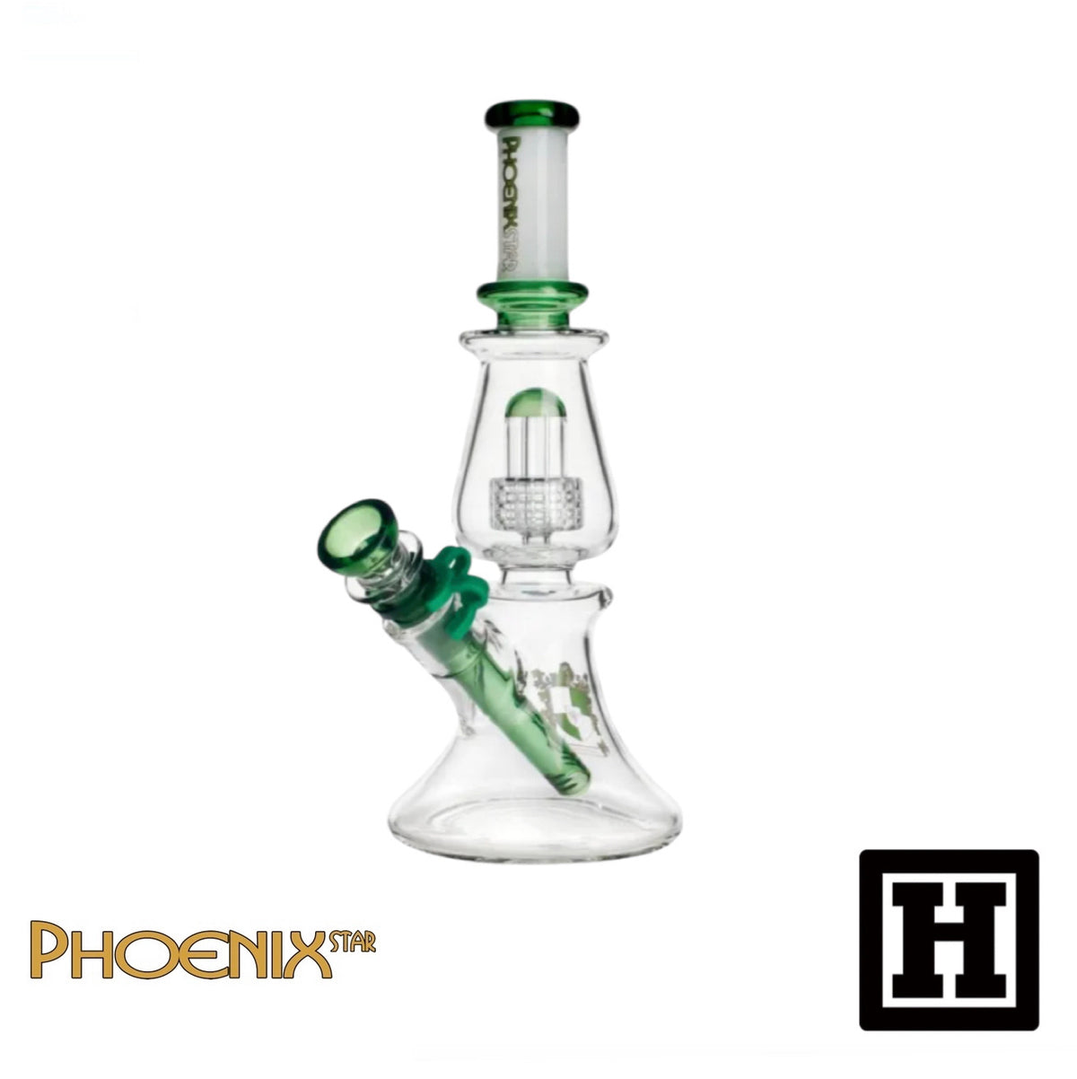 Phoenix Star 10吋 矩陣型過濾 玻璃藝術品