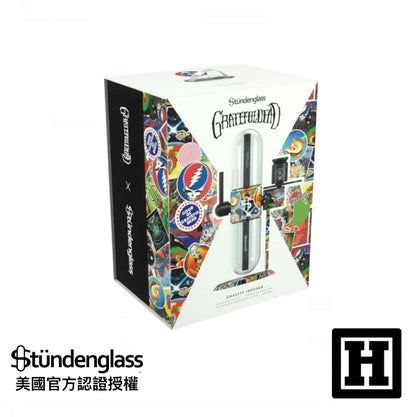 Stundenglass 翻轉重力壺 「Grateful Dead 死之華 手工限量版」