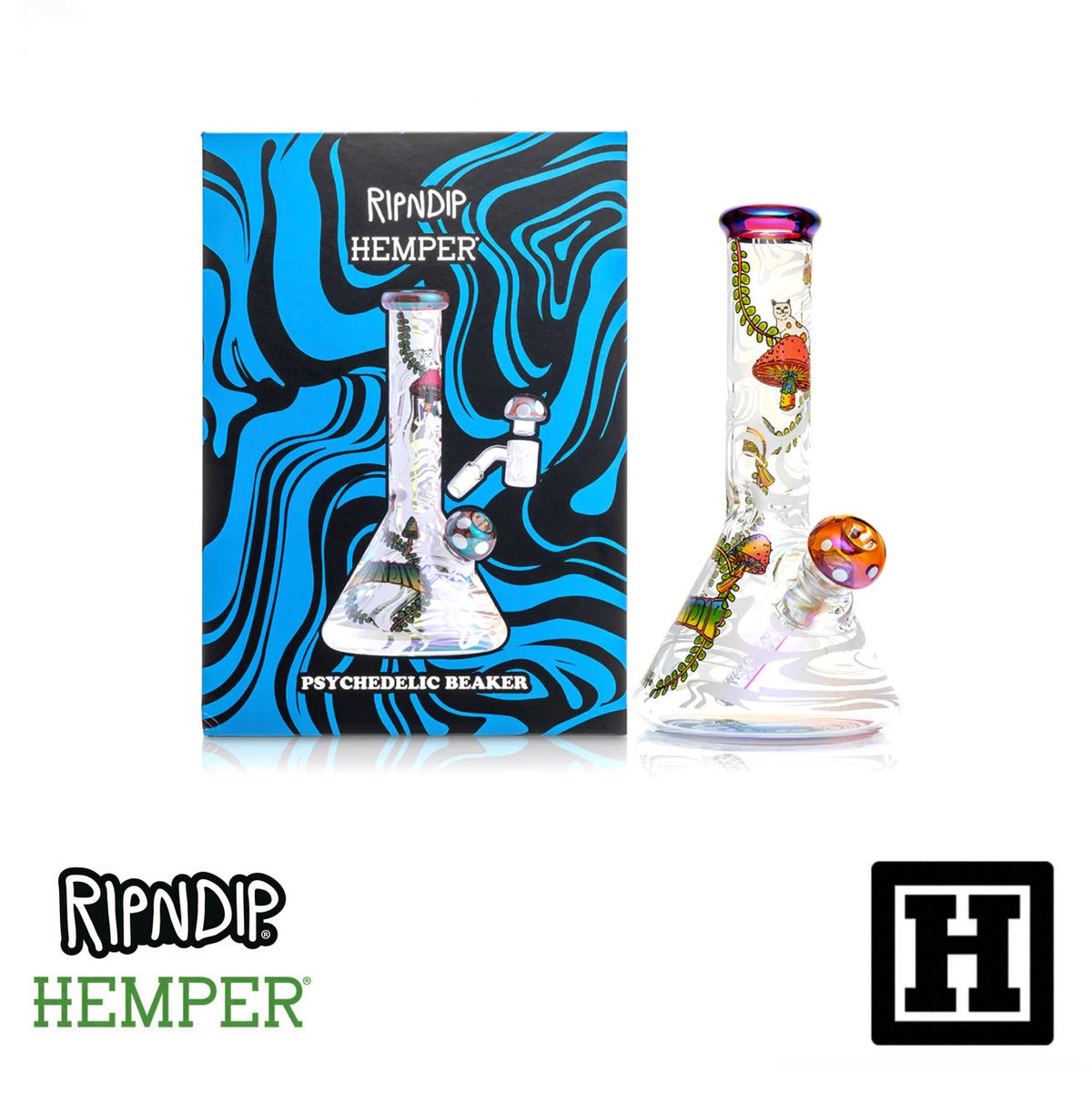 HEMPER x RIPNDIP Psychedelic Beaker 中指貓 迷幻燒杯套裝