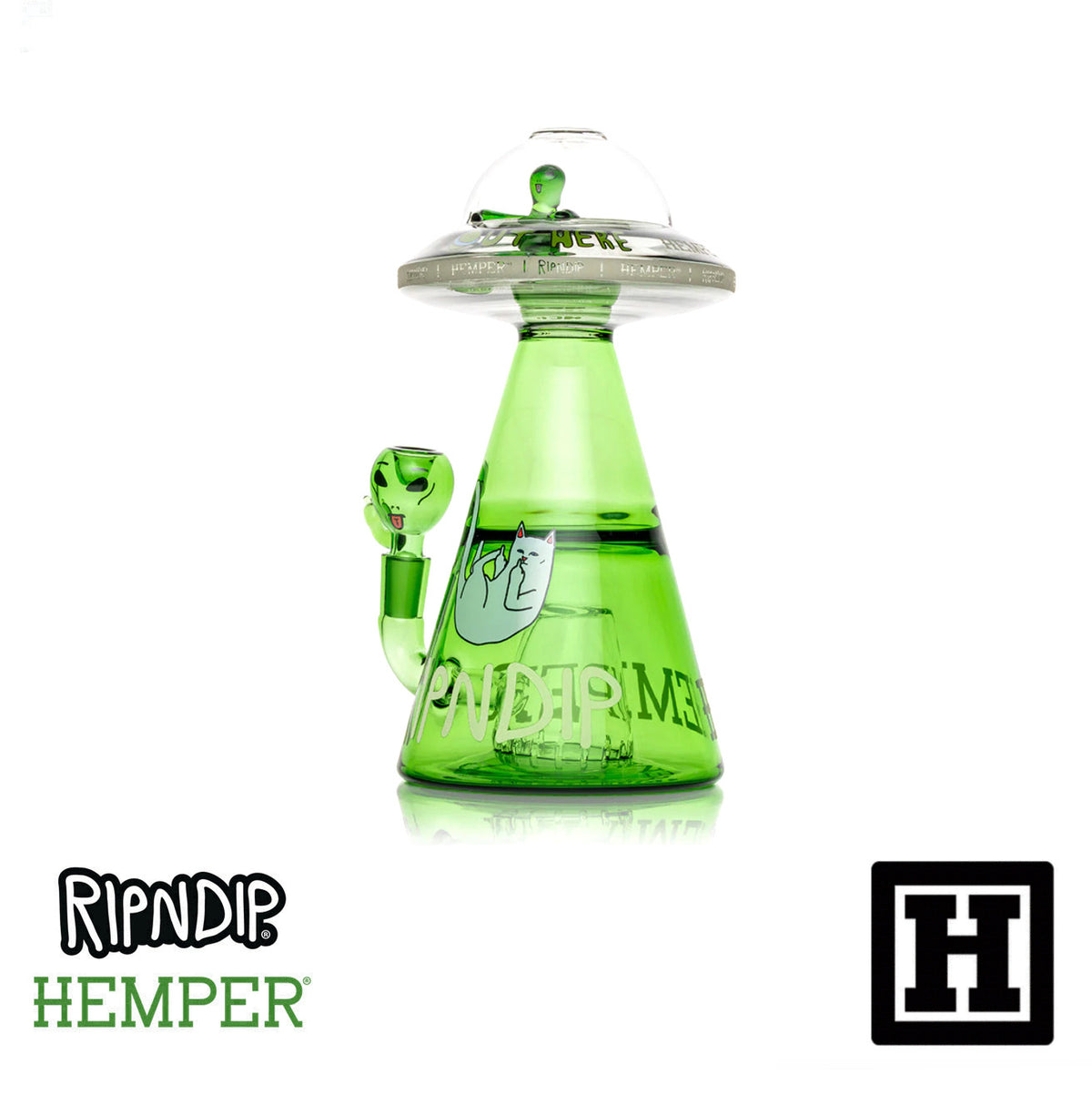 HEMPER x RIPNDIP Lord Alien UFO 幽浮燒杯套裝