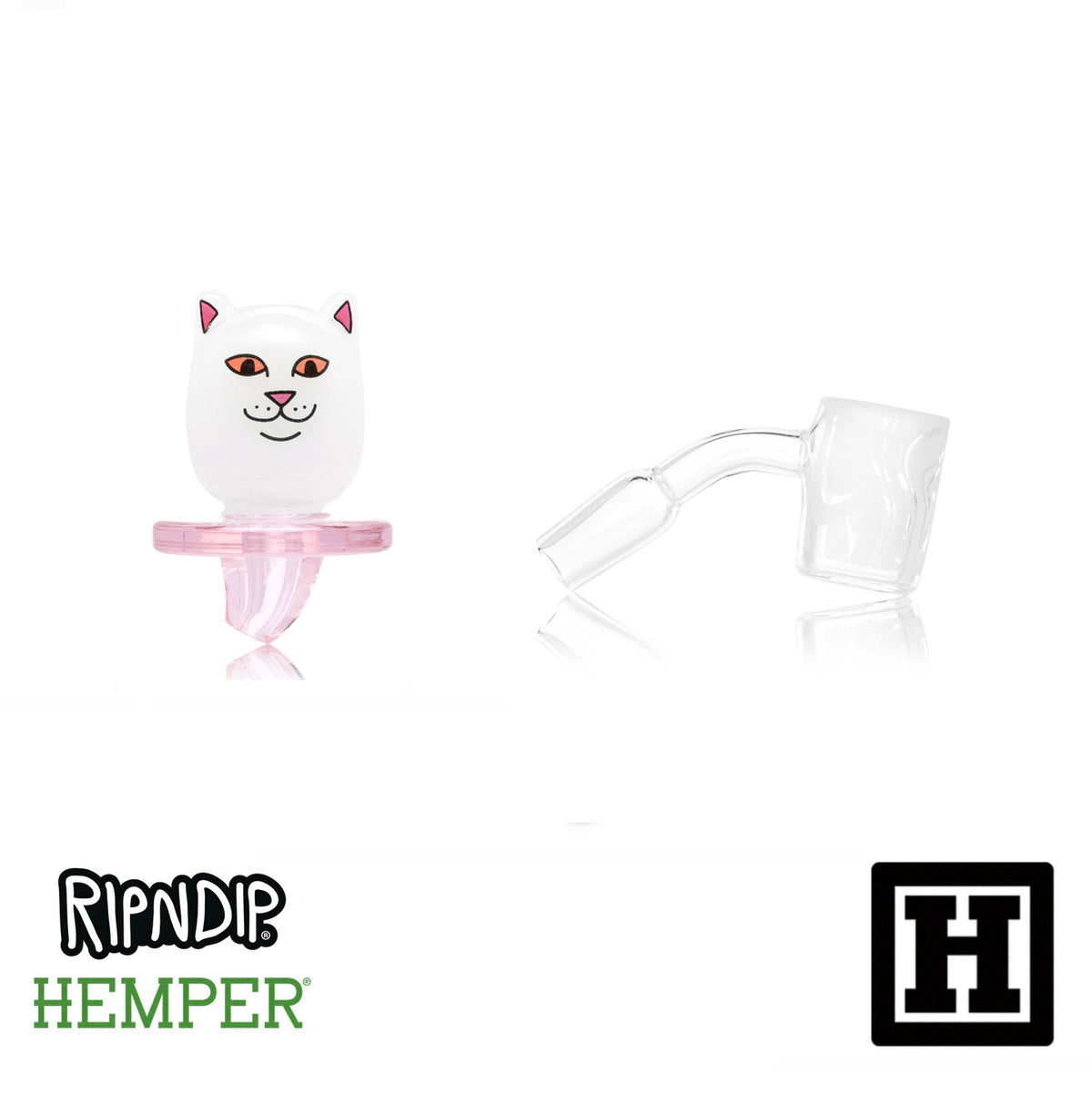 HEMPER x RIPNDIP Lord Nermal 粉紅燒杯套裝