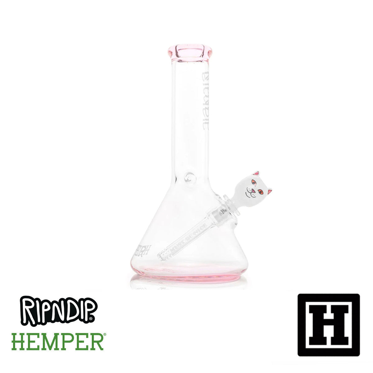 HEMPER x RIPNDIP Lord Nermal 粉紅燒杯套裝