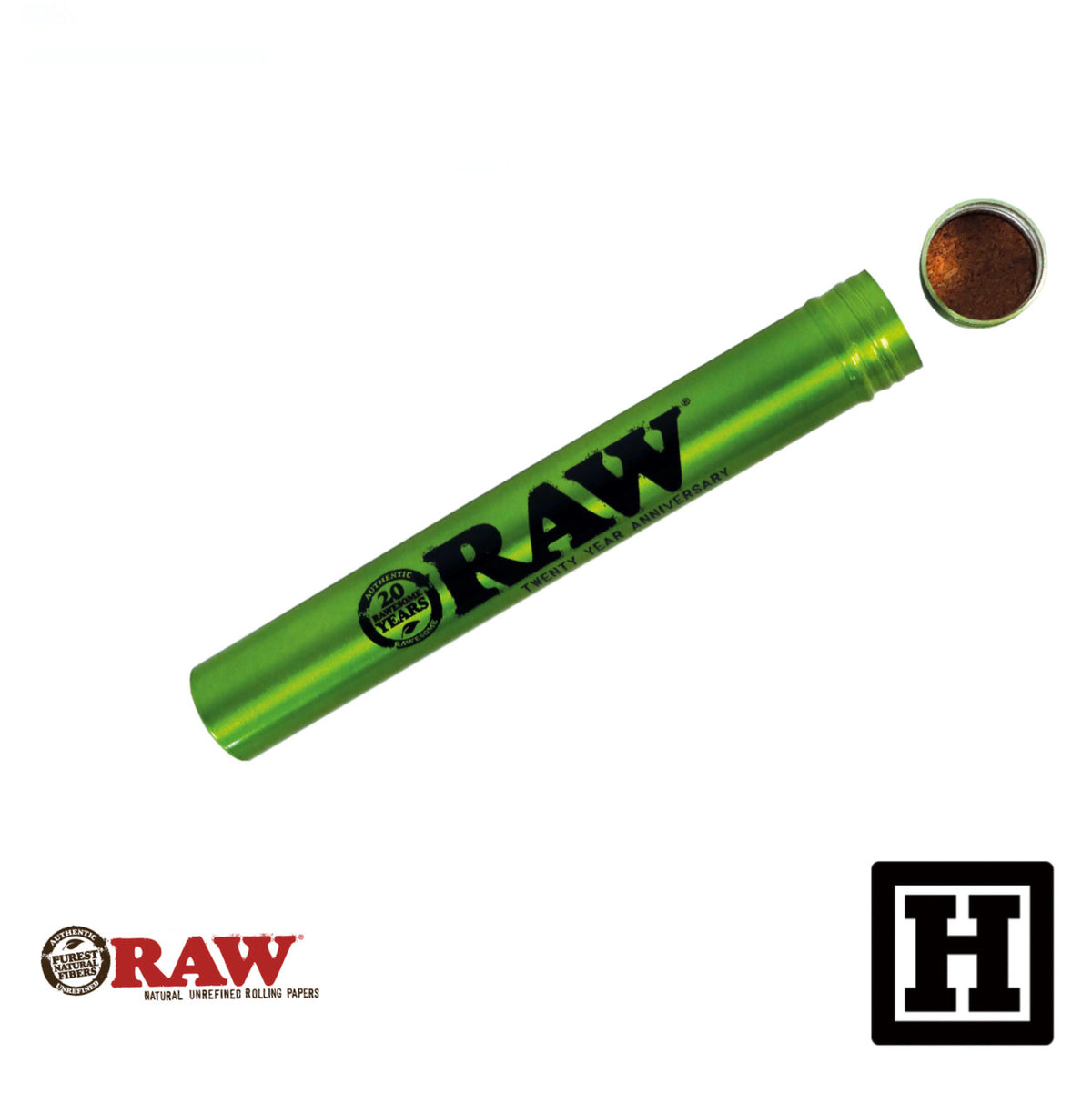 RAW Metal Tube Green 20TH 鋁合金菸管