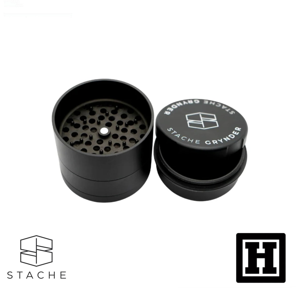 Stache Heavy Duty Herb Grinder 五片式 研磨儲存罐