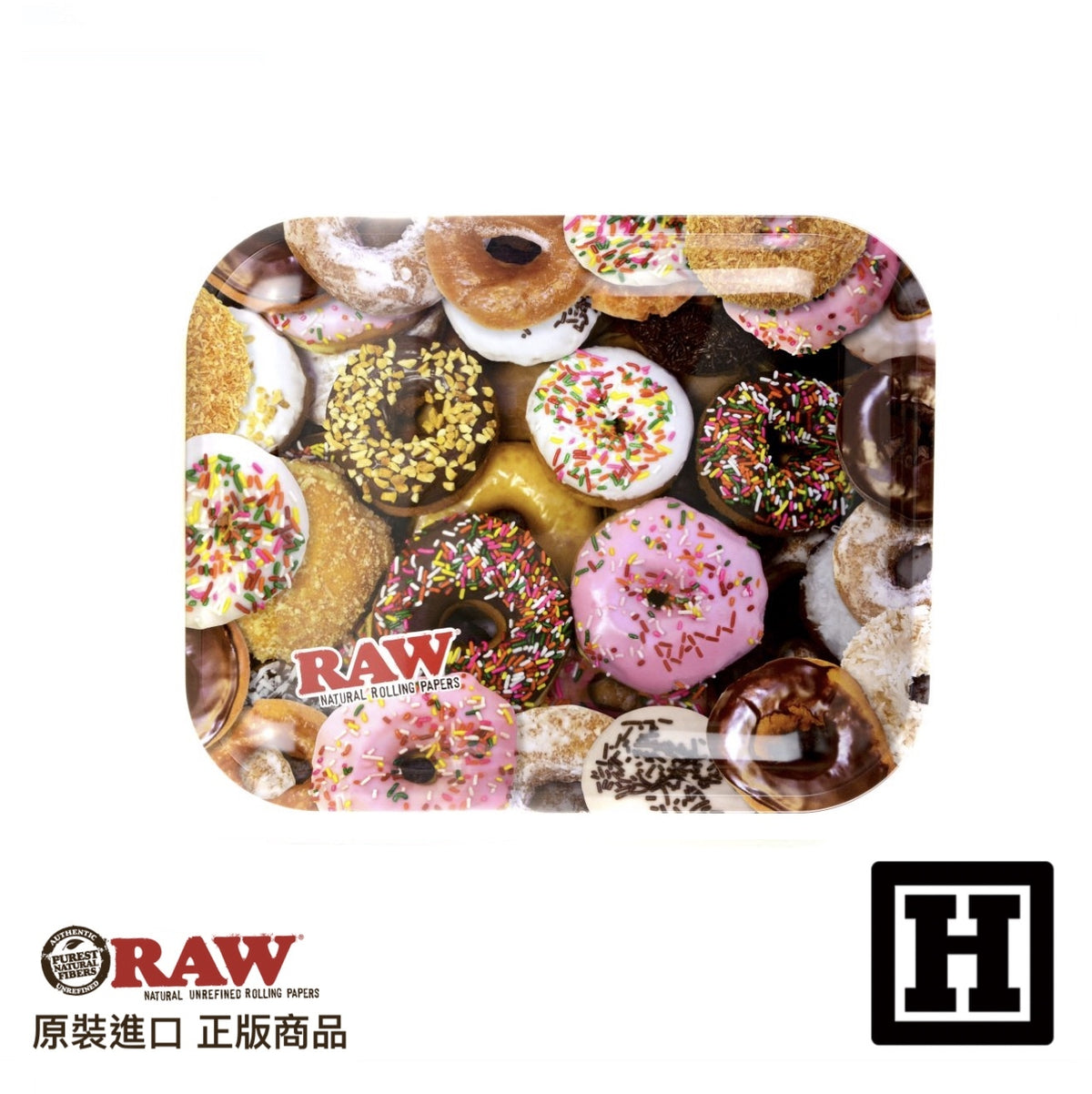 RAW Metal Rolling Tray 金屬捲菸盤 (L)