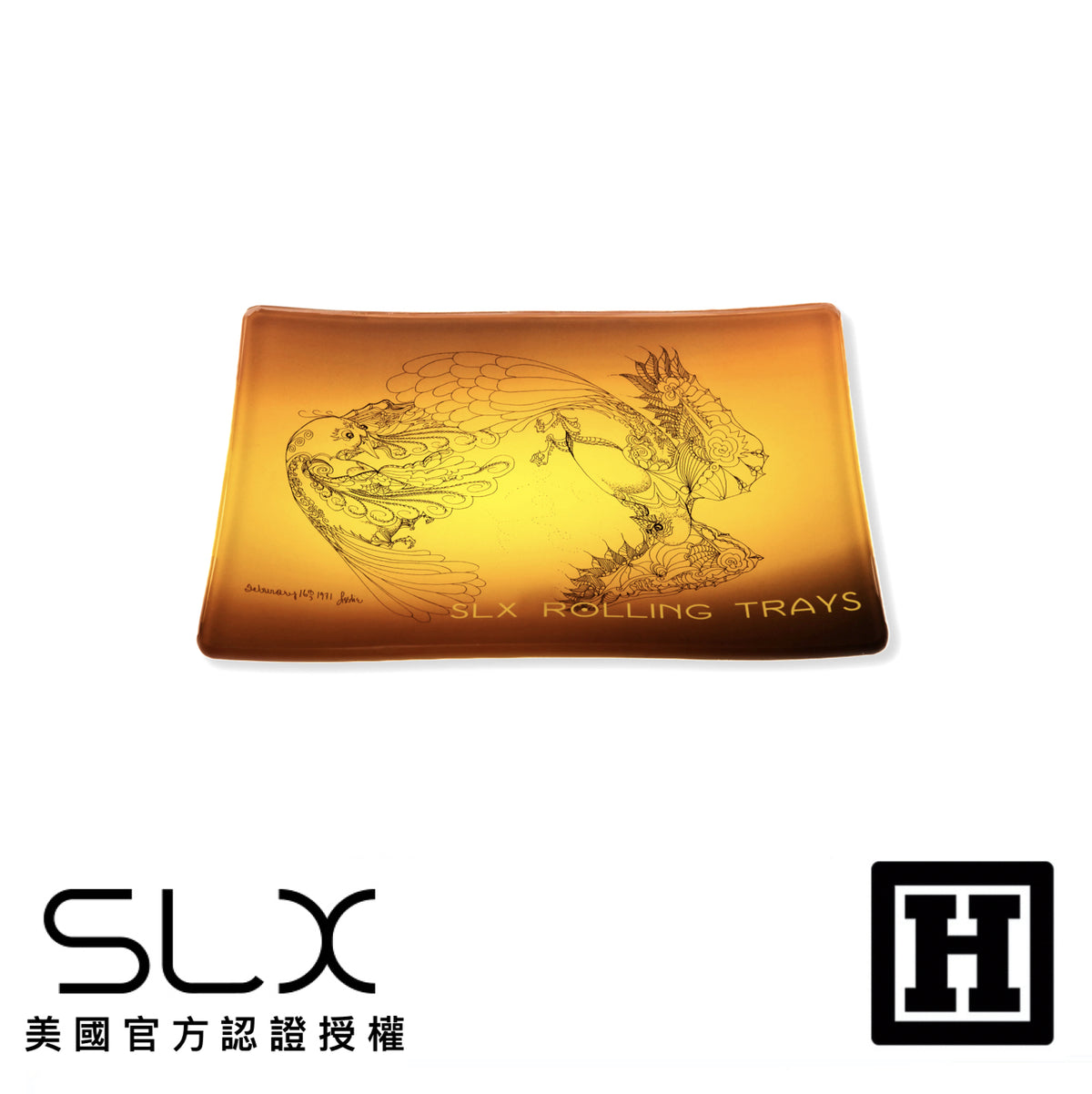 SLX 玻璃捲菸盤