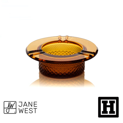 Jane West Twenties Ashtray 焦糖琥珀 玻璃煙灰缸