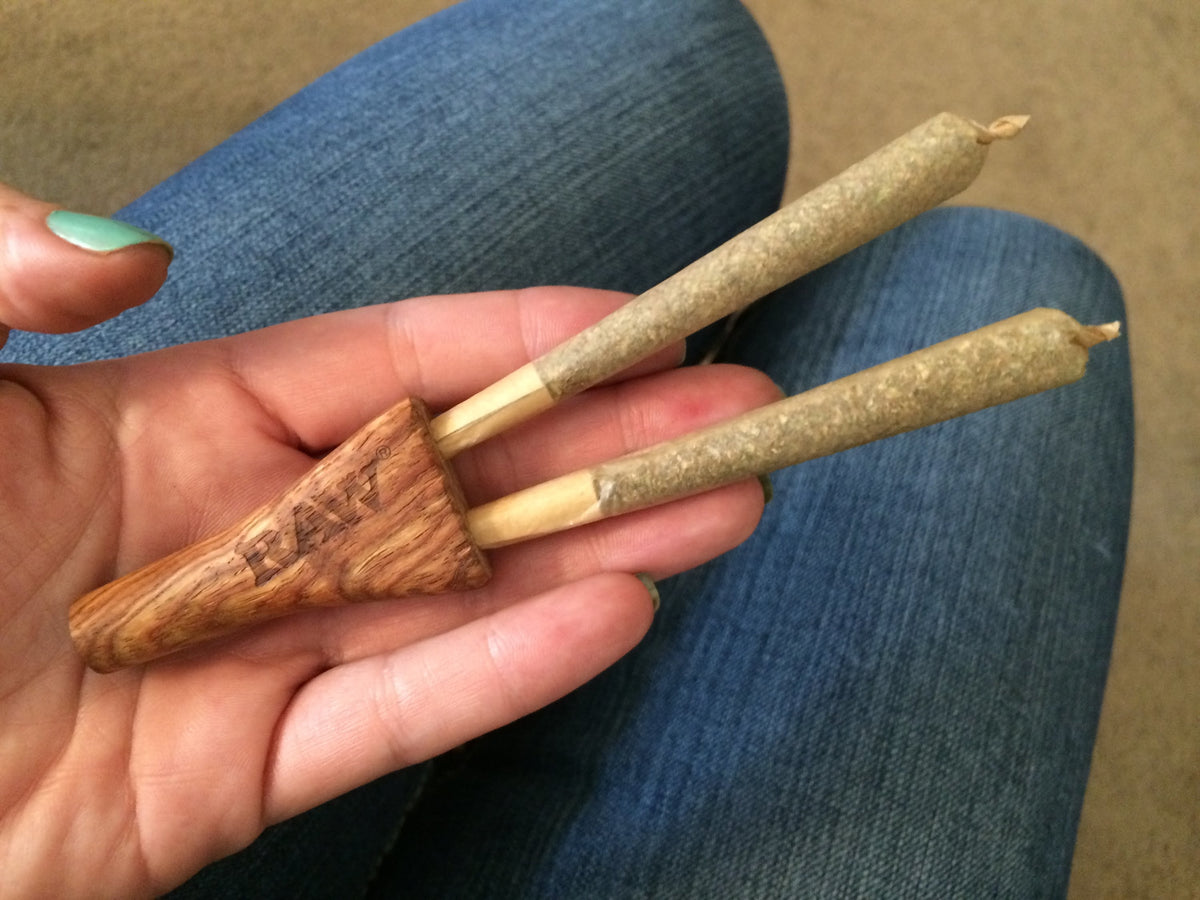 RAW Double Barrel 雙管 木製菸嘴