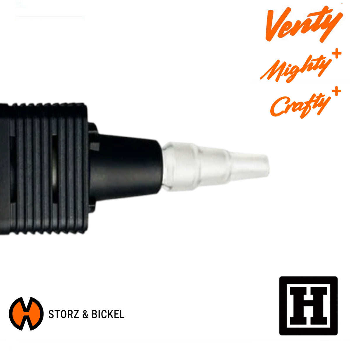 Storz & Bickel Bong Adapter 3 in1 玻璃轉接座