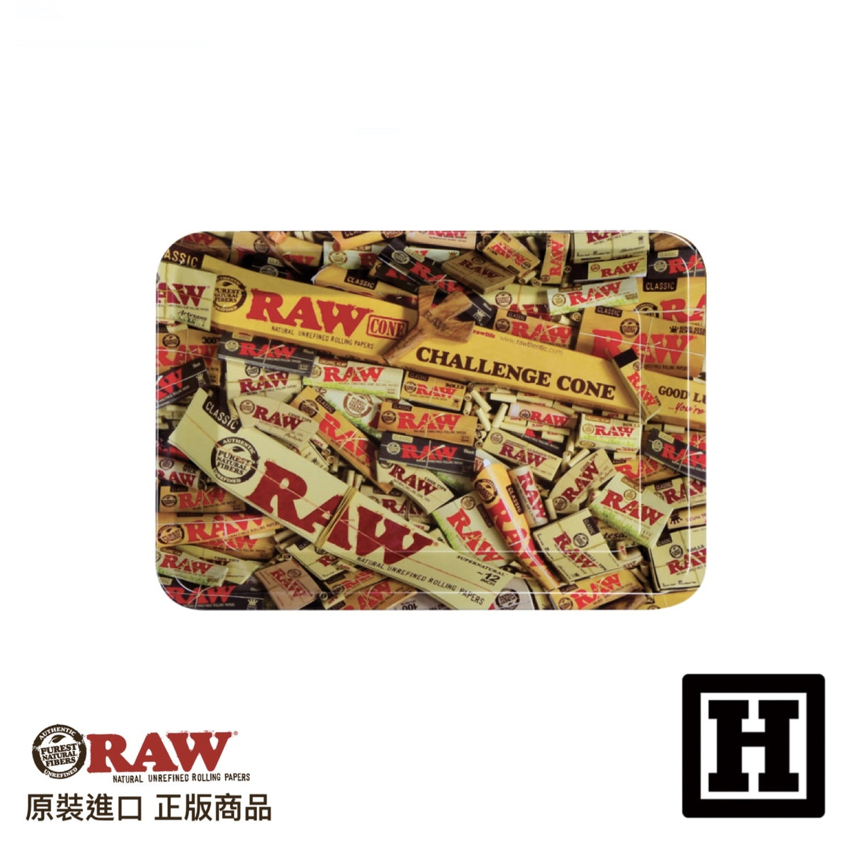 RAW Metal Rolling Tray 金屬捲菸盤 (XS)
