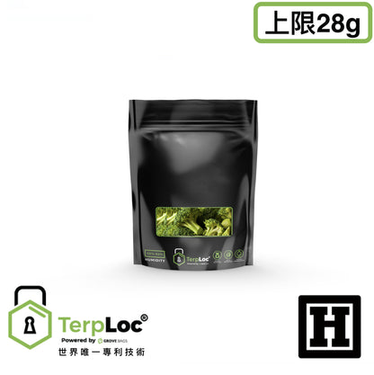 Grove Bags 固化儲存袋 「 TerpLoc® 專利技術 」