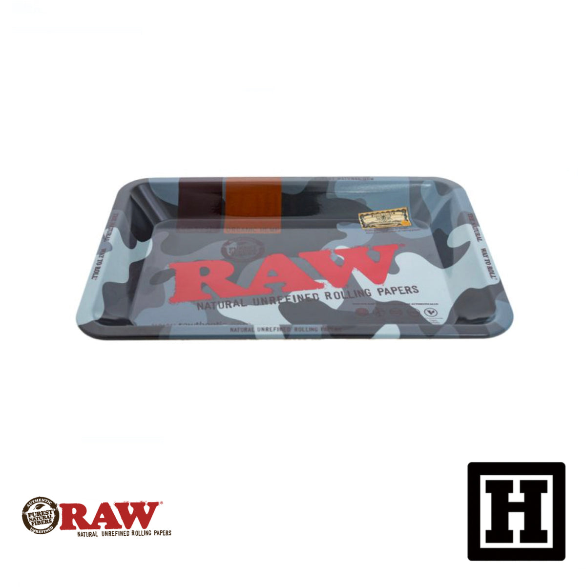 RAW Tray Camo Mini 金屬捲菸盤 (XS)
