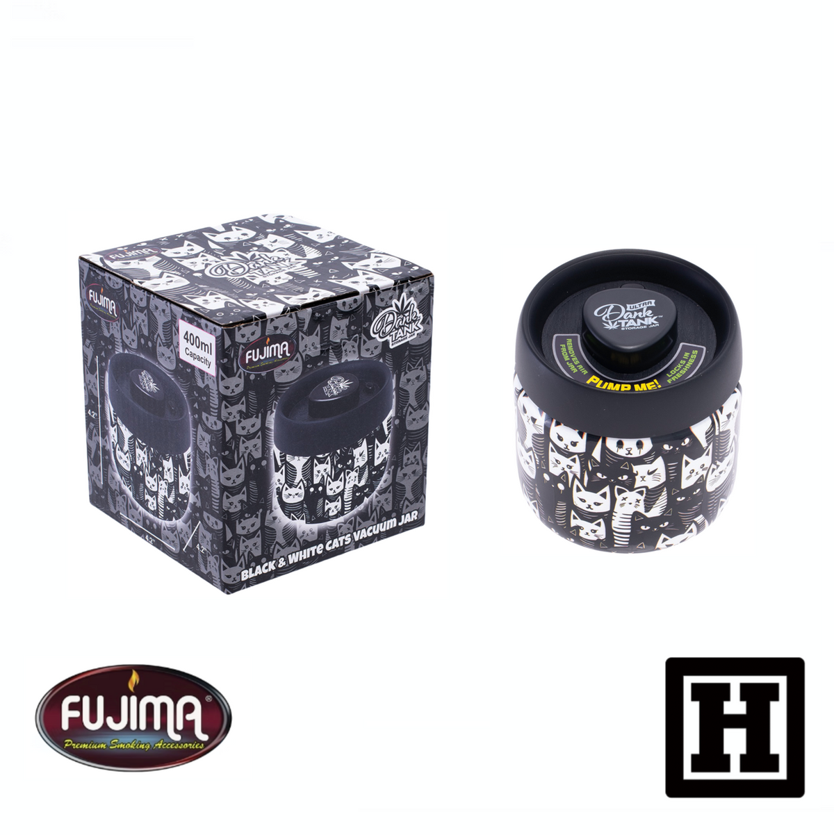 FUJIMA Vacuum Glass Jar 玻璃儲存罐「真空氣密」