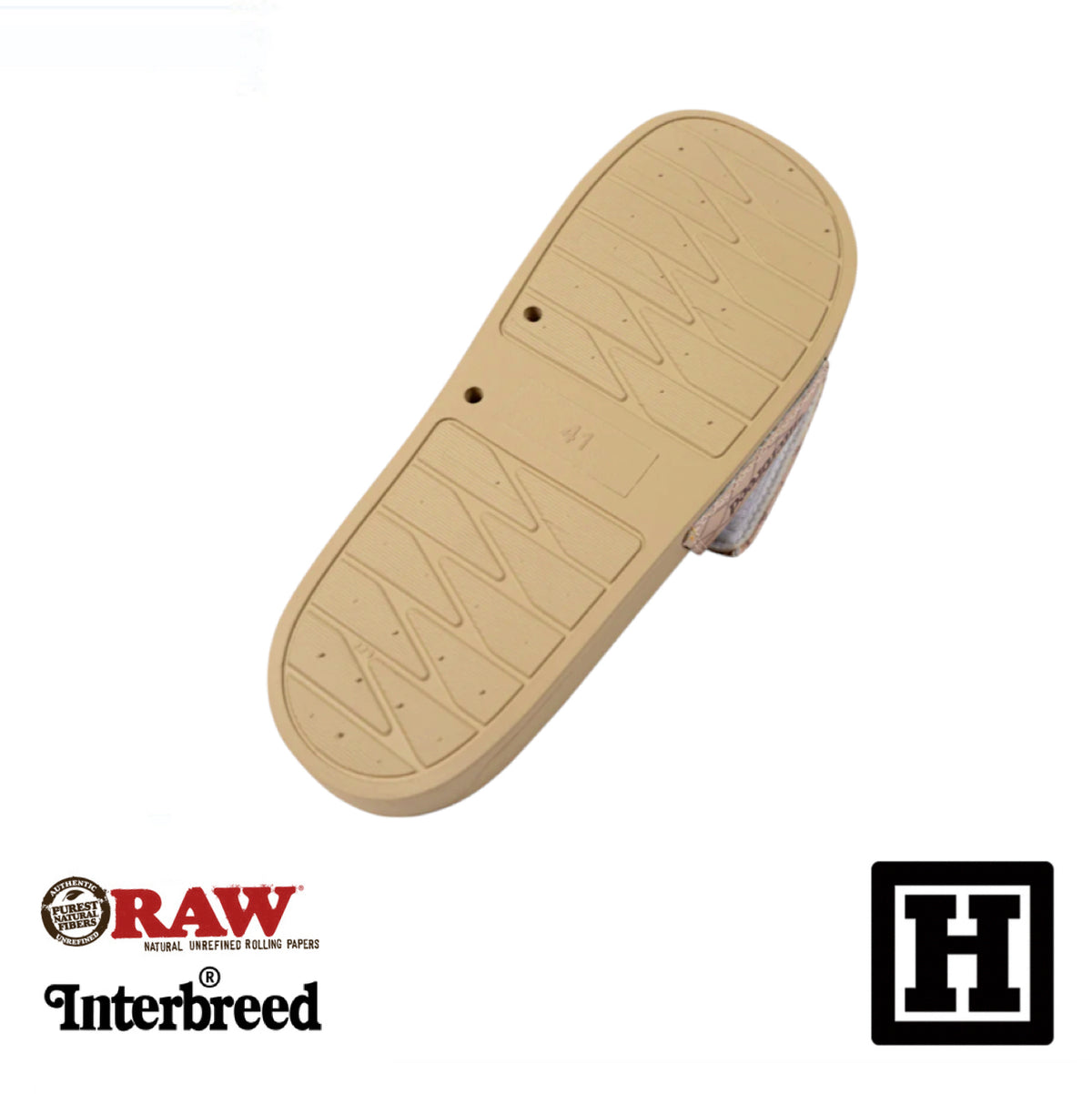 RAW x INTERBREED Slides 限量聯名 休閒拖鞋「日本製」