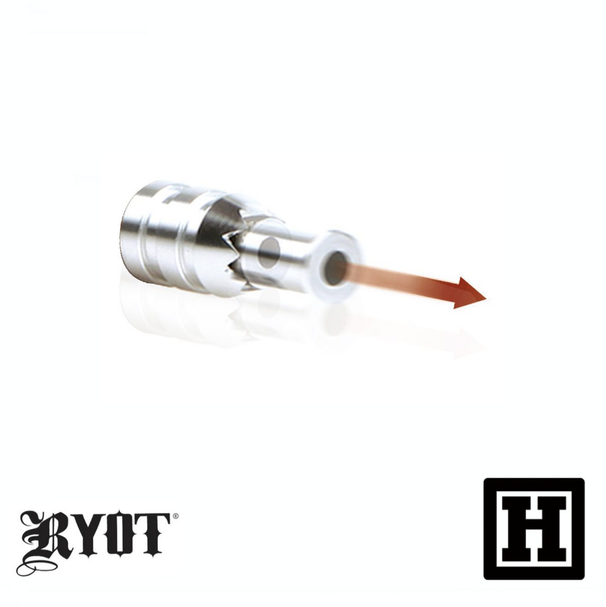RYOT One Hitter 原木製 一口菸斗