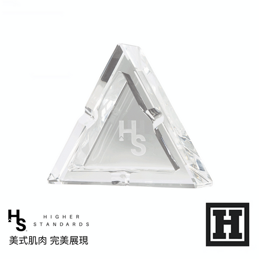 Higher Standards 水晶煙灰缸