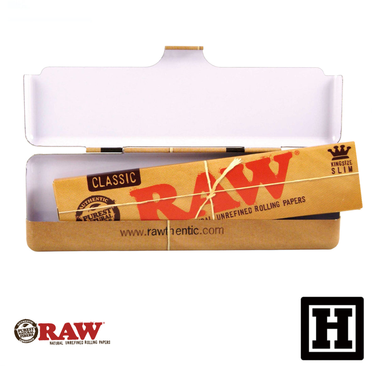 RAW Classic 捲菸紙鐵盒