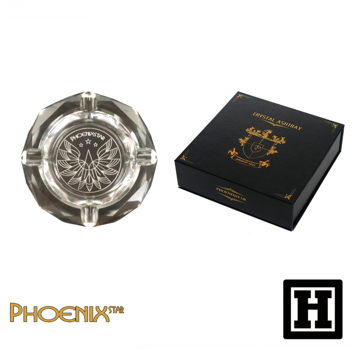 Phoenix Star 玻璃煙灰缸