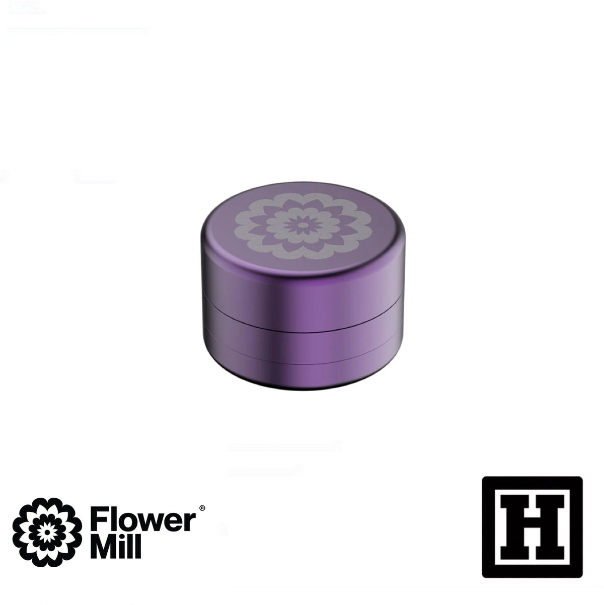 Flower Mill 標準版 三片式 研磨器「小型尺寸」