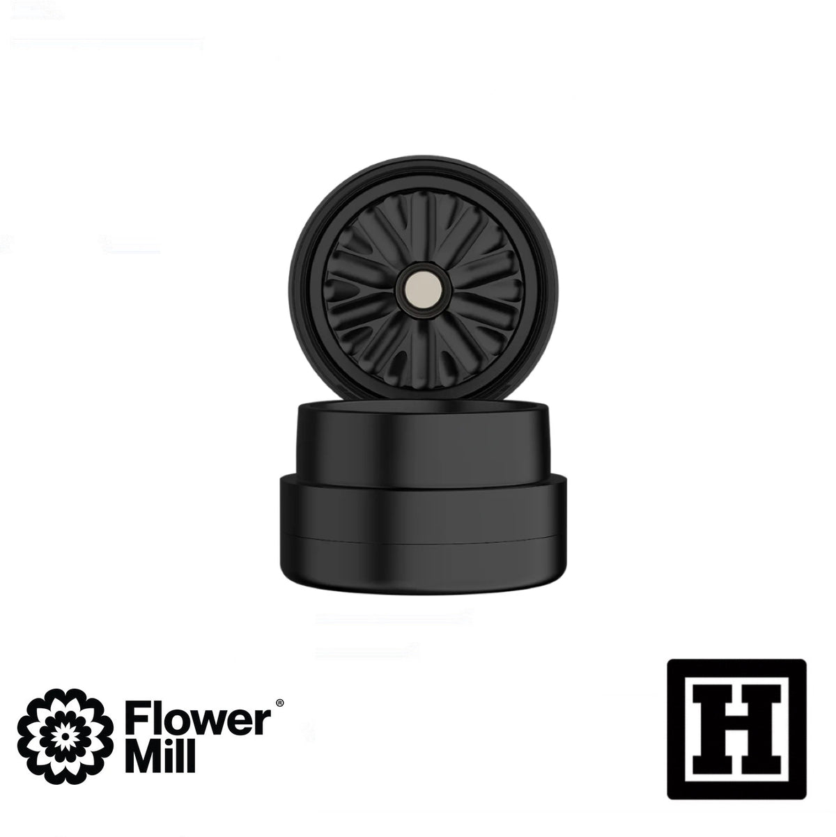 Flower Mill 標準版 三片式 研磨器「小型尺寸」