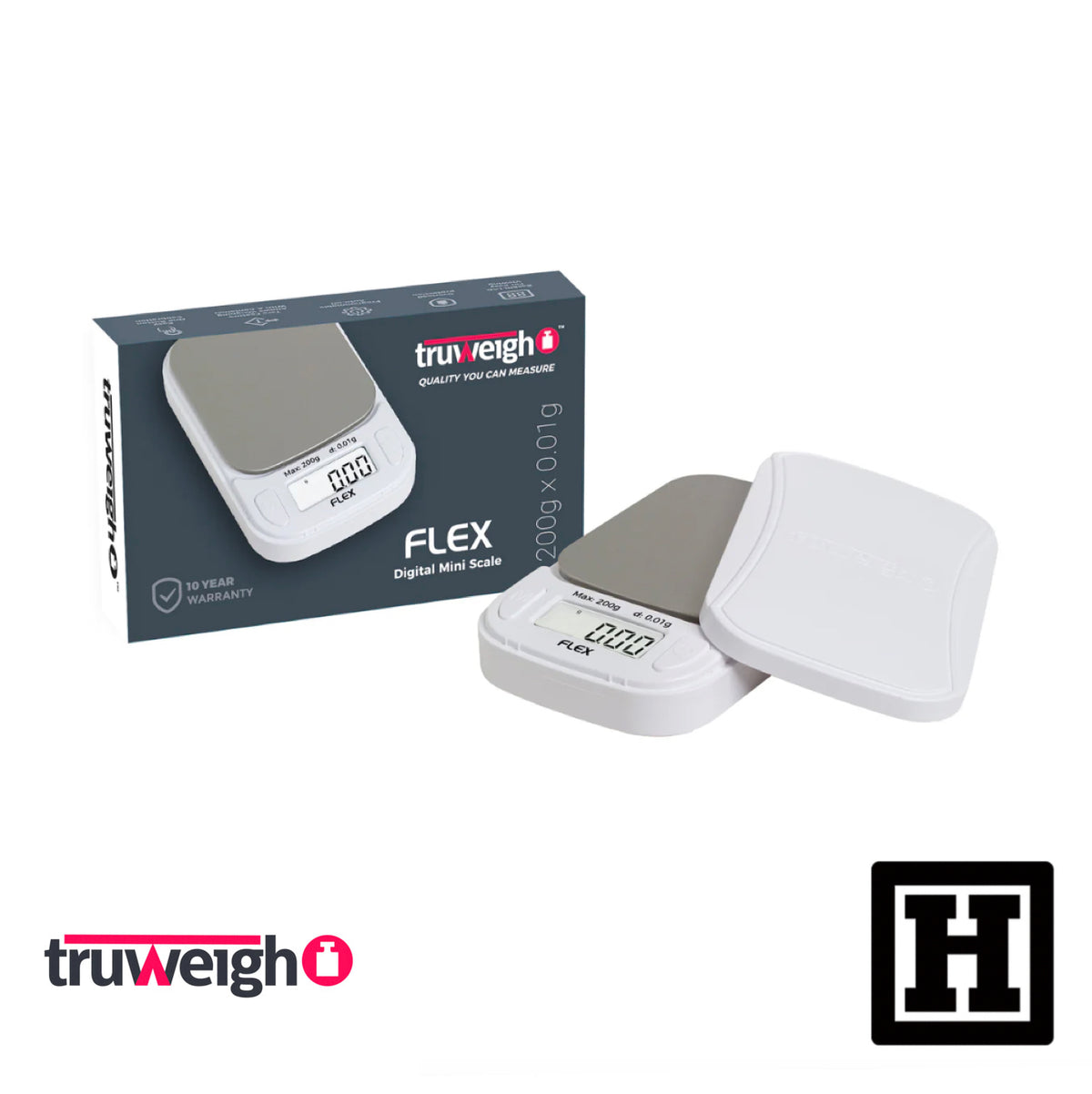Truweigh Flex Scale 迷你型 電子秤「上限200g」