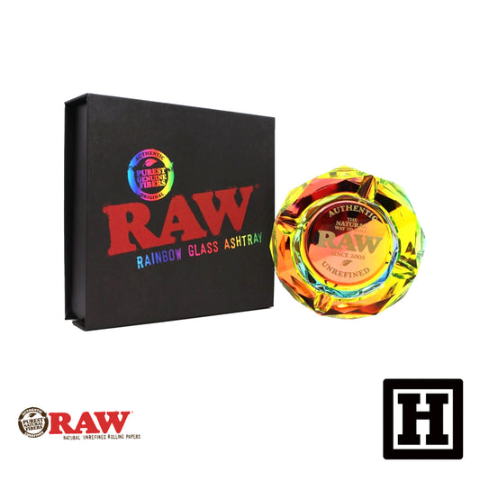 RAW Rainbow Glass 玻璃煙灰缸