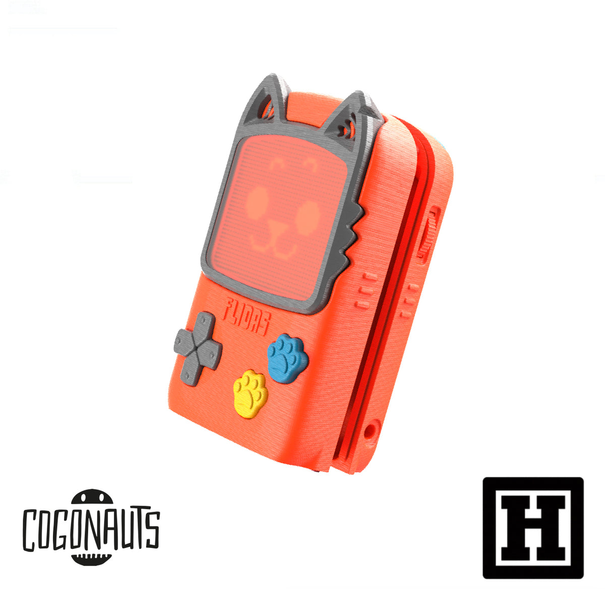 Cogonauts FlidasBox 旅行捲菸盒 「喵喵遊戲機」