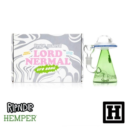 HEMPER x RIPNDIP Lord Nermal UFO 幽浮燒杯 玻璃藝術品