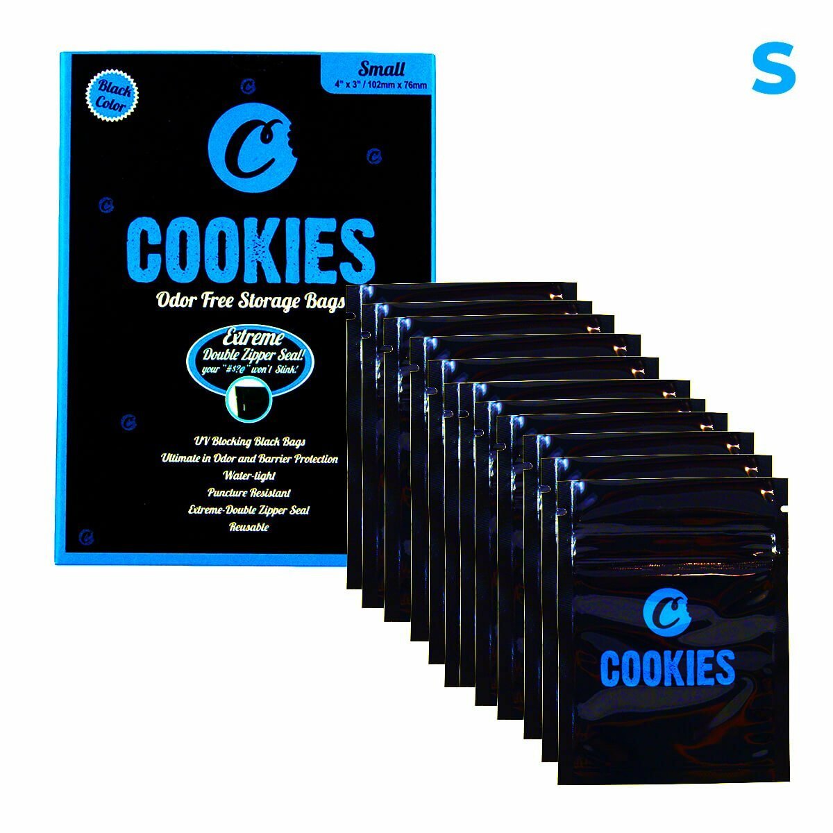 Cookies 雙層夾鏈 保鮮氣密袋