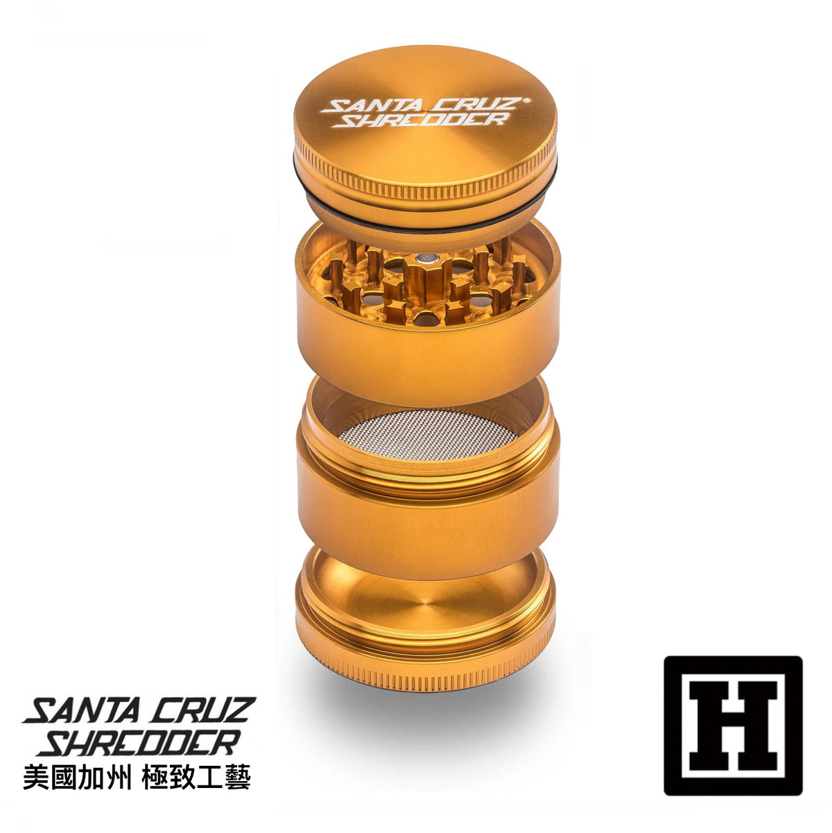 Santa Cruz 四片式 研磨器 (中型)