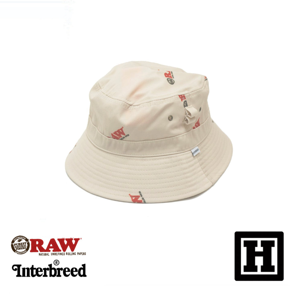 RAW x INTERBREED Bucket Hat 限量聯名 漁夫帽