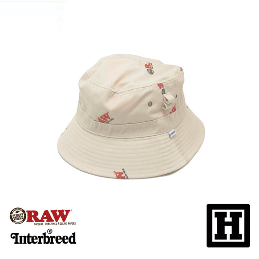 RAW x INTERBREED Bucket Hat 限量聯名 漁夫帽