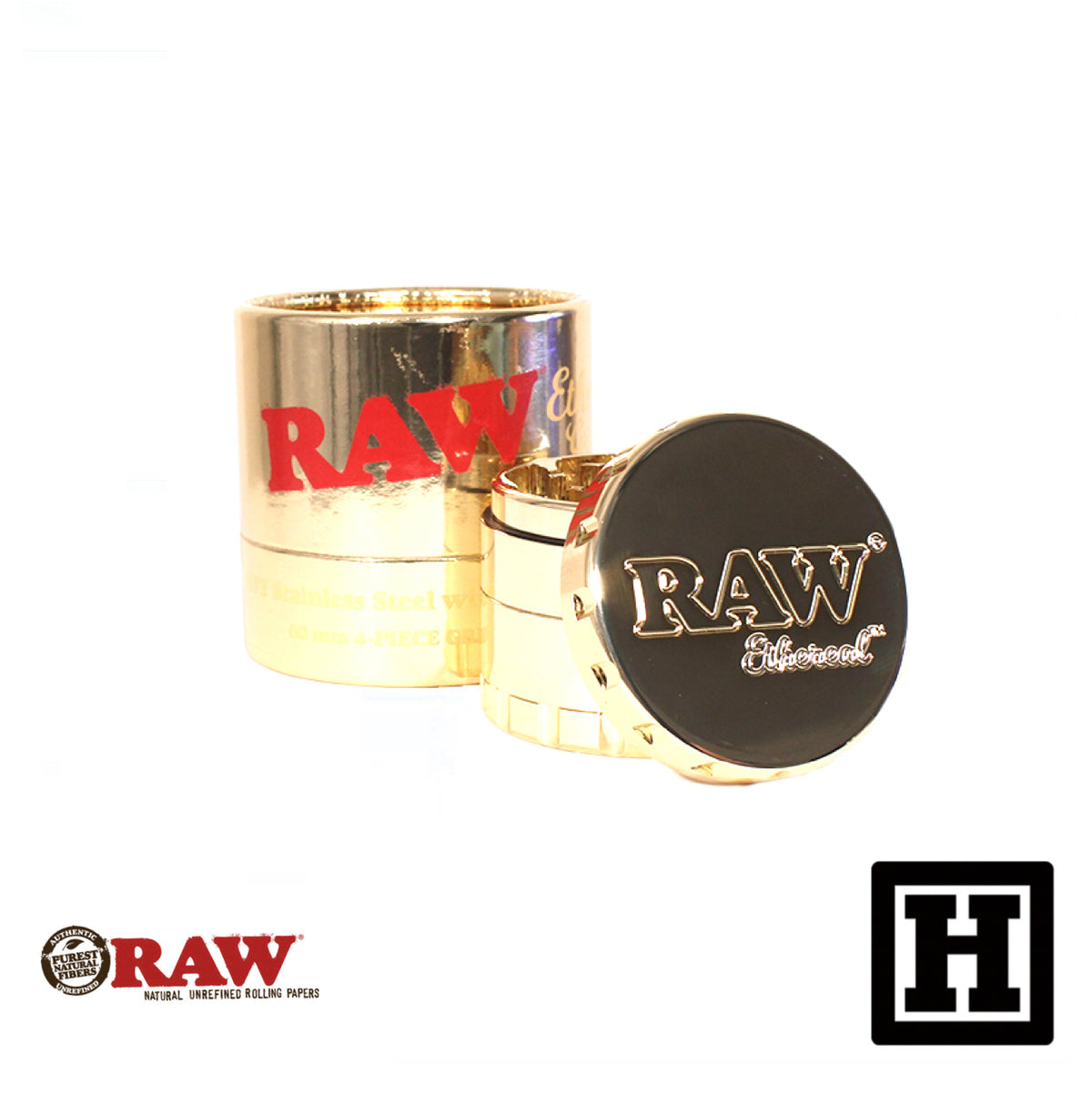 RAW Ethereal Grinder 四片式 研磨器