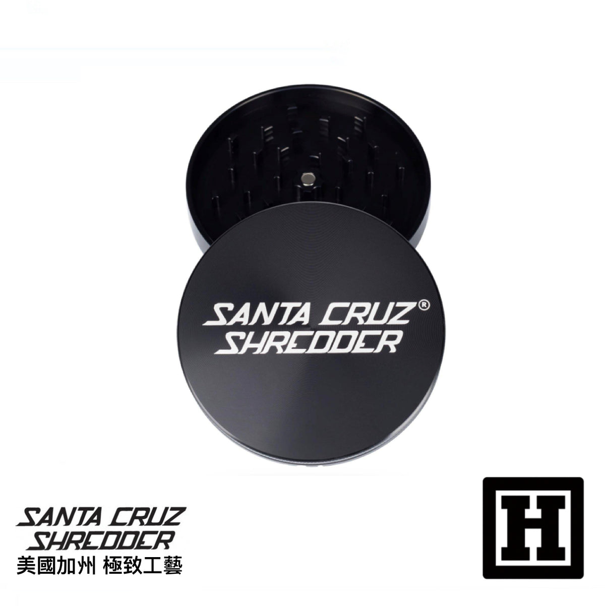 Santa Cruz 兩片式 鋁合金 研磨器 (巨型)