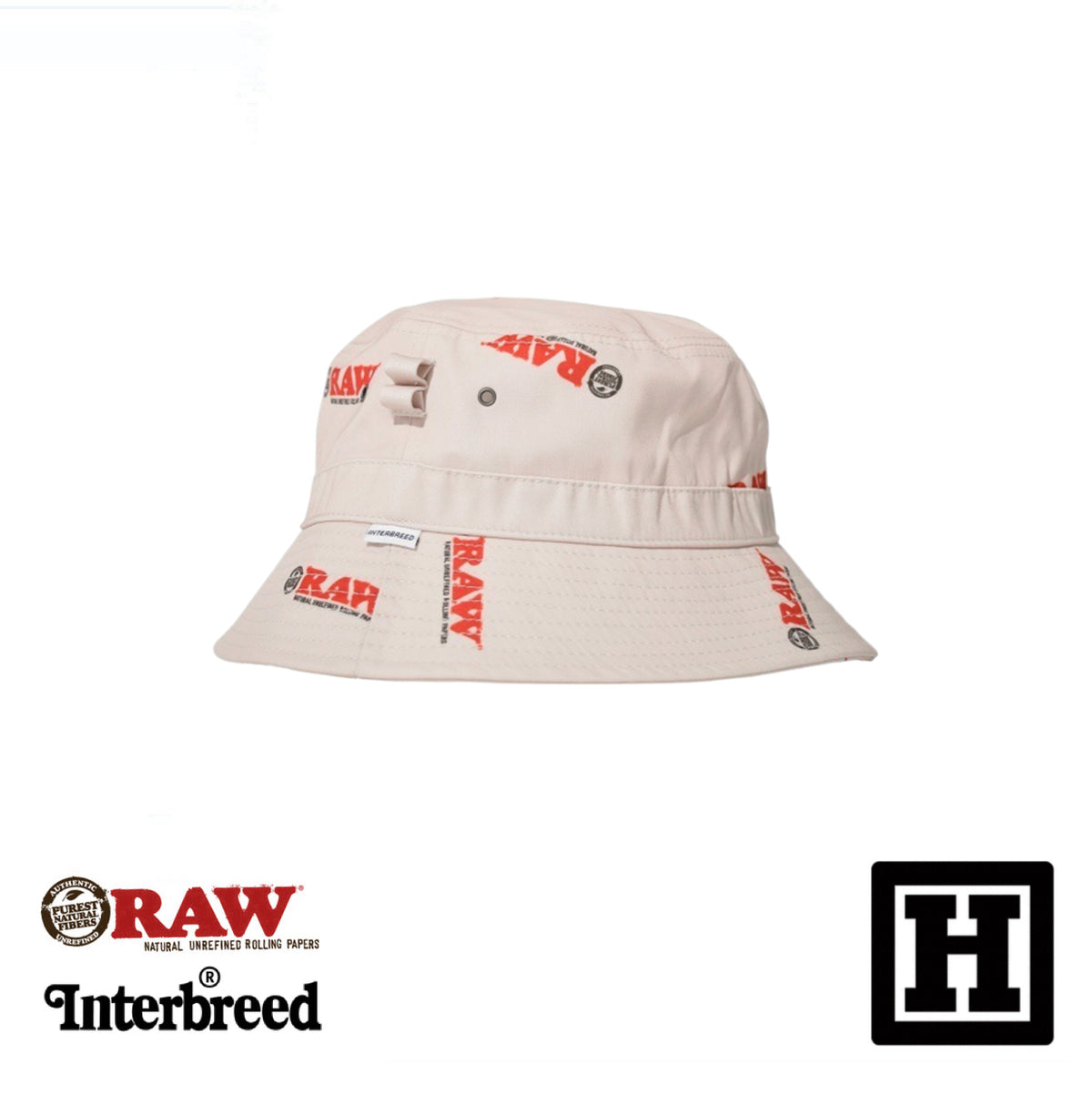 RAW x INTERBREED Bucket Hat 限量聯名 漁夫帽