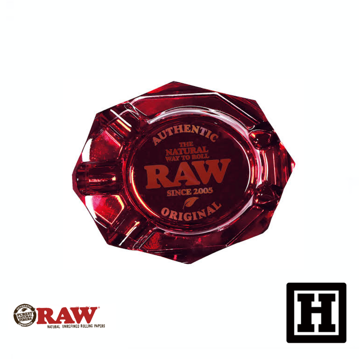 RAW Ruby Red Ashtray 紅寶石煙灰缸
