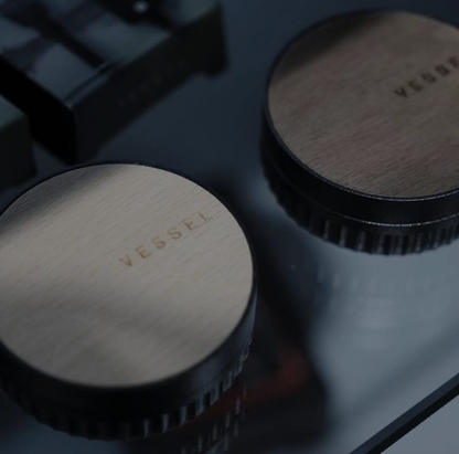 VESSEL Mill Grinder 三片式 研磨器 「胡桃木 Walnut」