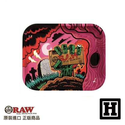 RAW Metal Rolling Tray 金屬捲菸盤 (L)