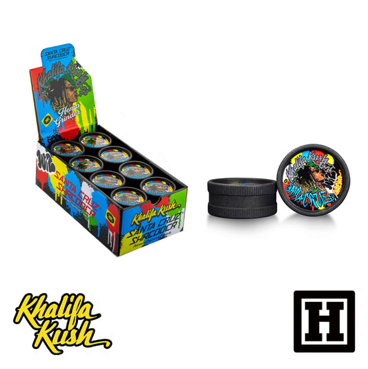 Santa Cruz x Khalifa Kush 兩片式 環保研磨器
