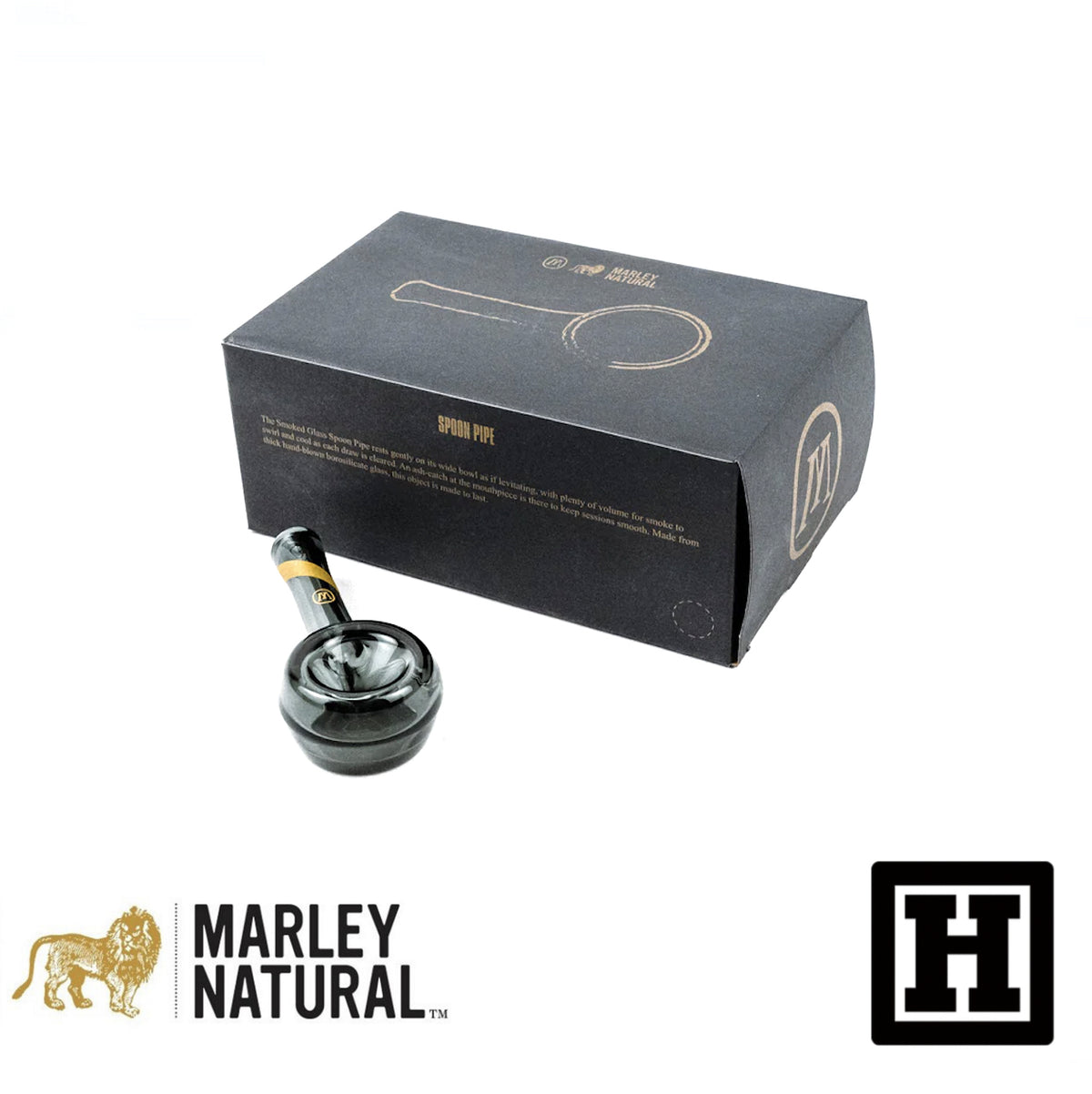 Marley Natural Spoon 玻璃煙斗