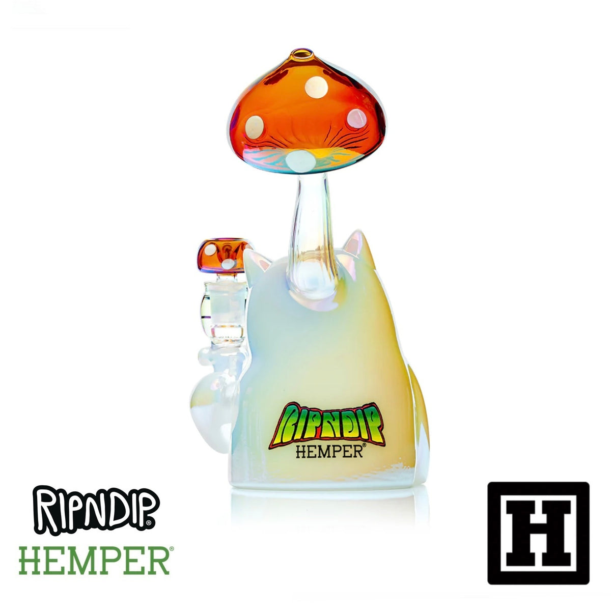 RIPNDIP x HEMPER Enlightened Nermal Bong 玻璃藝術品
