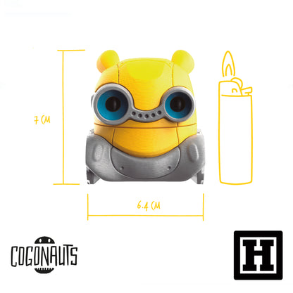 Cogonauts Fixito 研磨儲存罐 「賽車小黃」